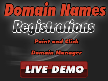 Half-price domain registration services